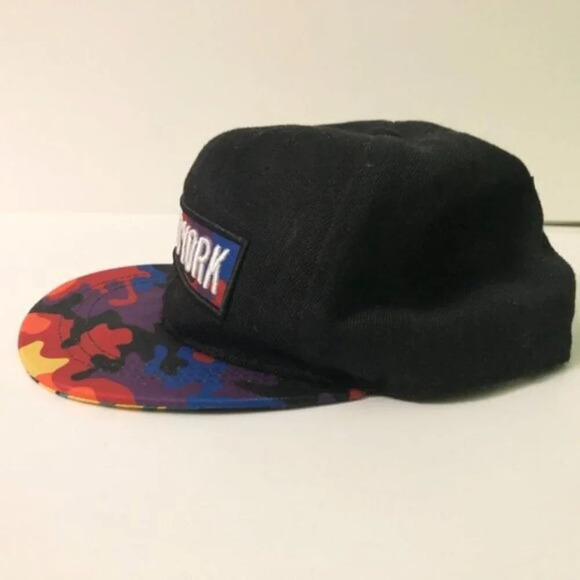 Zoo  York Hat Adjustable Snapback Rainbow Camo Bill Embroidered Logo - Picture 4 of 13